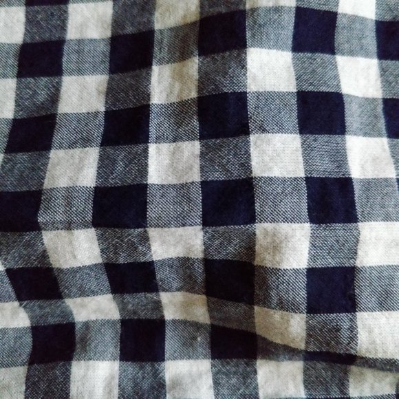 J Crew Classic Fit Boy Shirt in Gingham Plaid Button Up Relaxed 0 Extra … - Picture 6 of 6